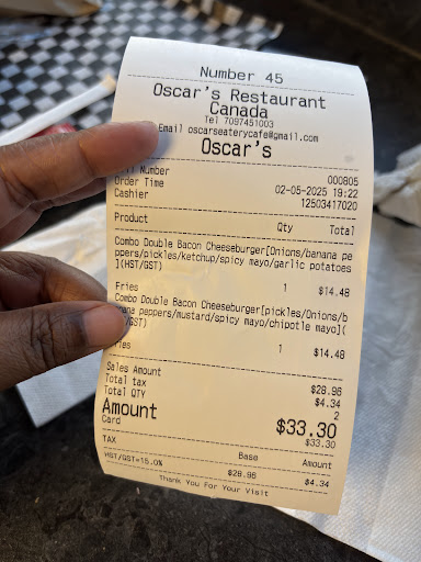 Photo of Oscar’s Eatery & Cafe - 125 Park Ave, Mount Pearl, NL A1N 1J8